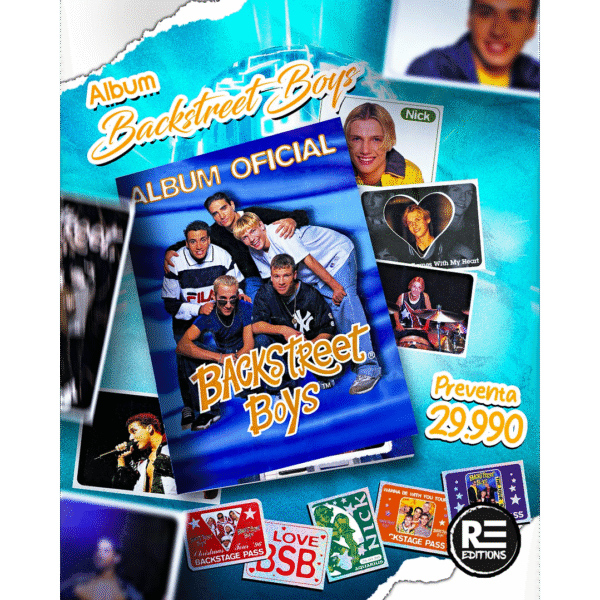 Álbum Backstreetboys. Completo a Pegar. + Extras