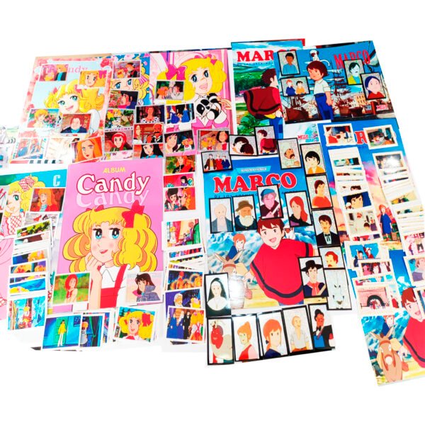 Álbum Candy y Marco Completo a Pegar + Extras.