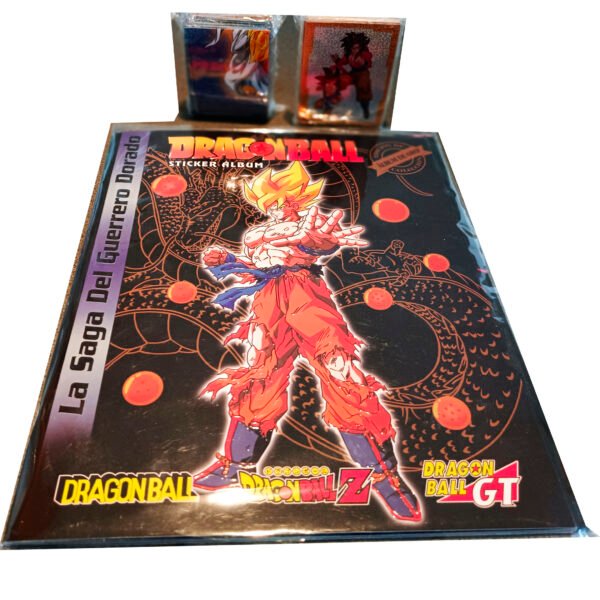 Álbum Dragon Ball  La saga del guerrero Dorado Completo a pegar.+ poster