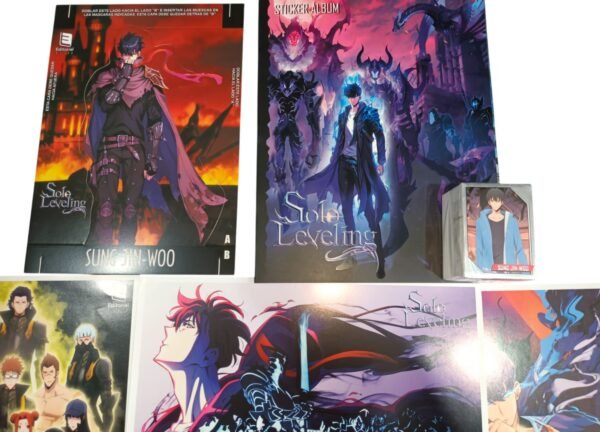 Álbum  Sololeveling Completo apegar + extras