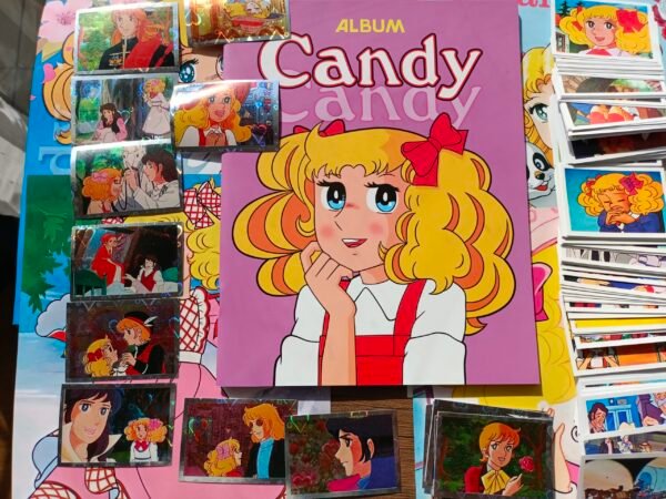 Álbum Candy UH¡ Completo a pegar mas poster y cartas. Varios extras
