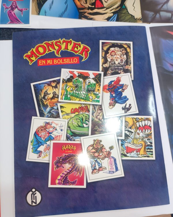 Álbum Monter en mi bolsillo Completo a pegar  + Poster