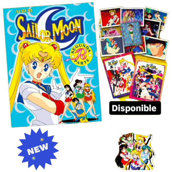 Álbum Sailor Moon 2da Parte Completo a Pegar.
