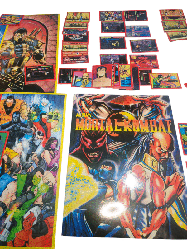 Álbum Mortal Kombat Completo a Pegar + Obsequios..