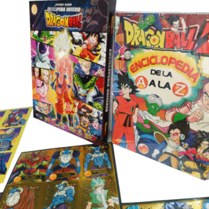 Álbum Dragon ball Enciclopedia 1200 laminas Completro a pegar+poster pronmo