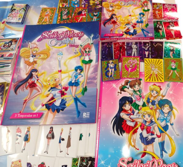 Álbum Sailor Moon  Cristal Tapa Dura Completo a Pegar