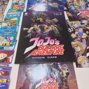 Álbum JOJÓS Bizarre Adventure Completo a Pegar+ 4 Posters y Obsequios