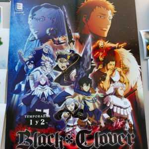 Álbum Black Clover Completo a Pegar Mas Extras